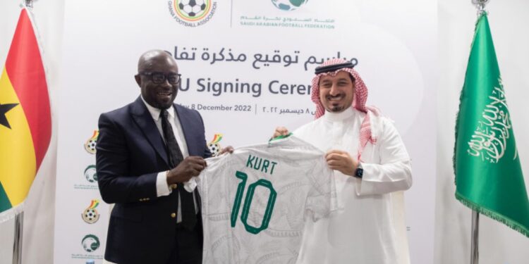 GFA signs MoU with Saudi Arabian Football Federation