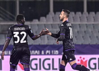 Ghana midfielder Alfred Duncan on target for Fiorentina in mid season friendly