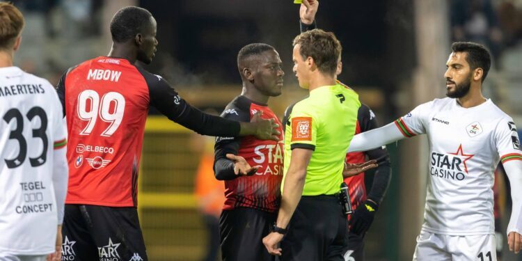 Daniel Opare makes injury return for RFC Seraing in Belgium