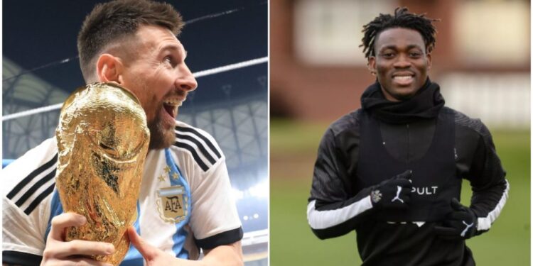 Christian Atsu delighted with Messi’s World Cup win
