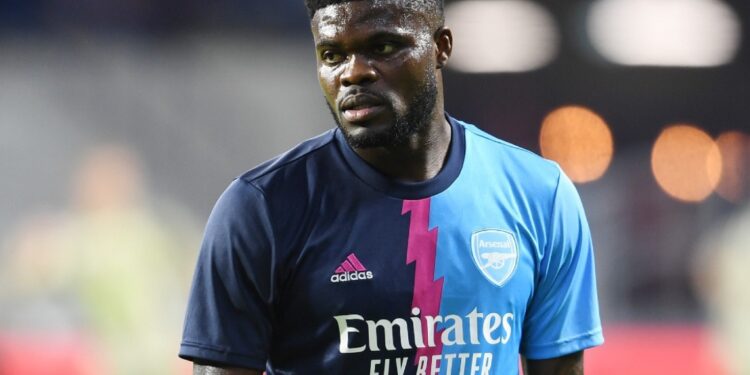 Thomas Partey shines in Arsenal’s win over AC Milan