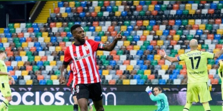 Ghana’s striker Inaki Williams scores winner for Athletic Bilbao in win over Udinese