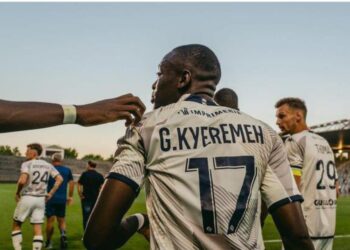 Ghanaian forward Godson Kyeremeh bags fourth goal for Caen in Coupe de France