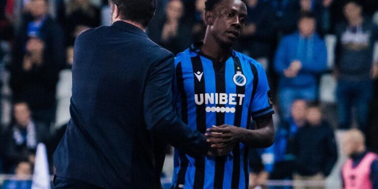 Kamal Sowah pays tribute to departing Club Brugge manager Carl Hoefkens