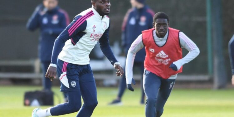 Ghanaian youngster Charles Sagoe Jr trains with Arsenal first team again after impressing Mikkel Arteta