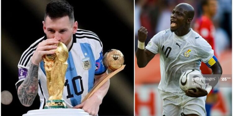 Mission completed: Stephen Appiah reacts to Messi’s World Cup triumph