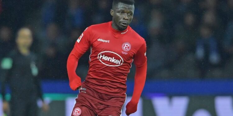 Fortuna Dusseldorf to get rid of Ghana winger Nana Ampomah in January