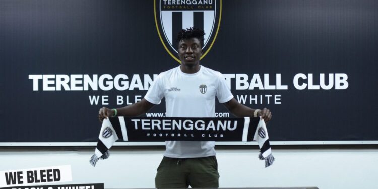Ghanaian forward Jordan Mintah staying at Terengganu FC for another season