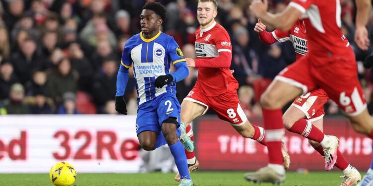 ‘Big win and team performance’ – Tariq Lamptey reacts to Brighton’S FA Cup big win over Middlesbrough