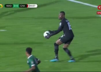 Kotoko’s Ibrahim Danlad is the goalkeeper with the most accurate passes at CHAN 2022