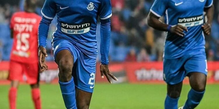 Former Eleven Wonders forward Zakaria Mugeese scores again for Ashdod in Israel