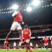 Ghana target Eddie Nketiah bags brace as Arsenal beat Manchester United