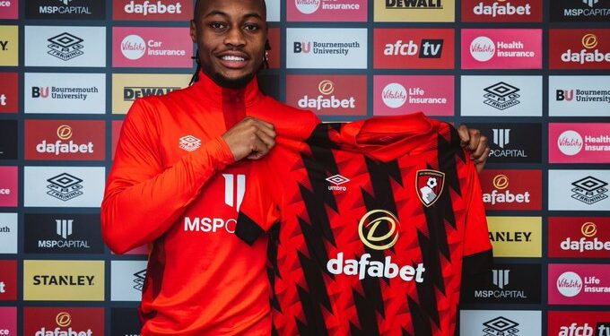 OFFICIAL: Ghana’s Antoine Semenyo signs for Bournemouth