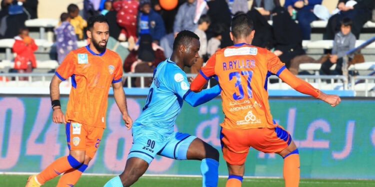 Ghanaian midfielder Salifu Mudasiru makes Al Batin debut in draw against Al Fayha