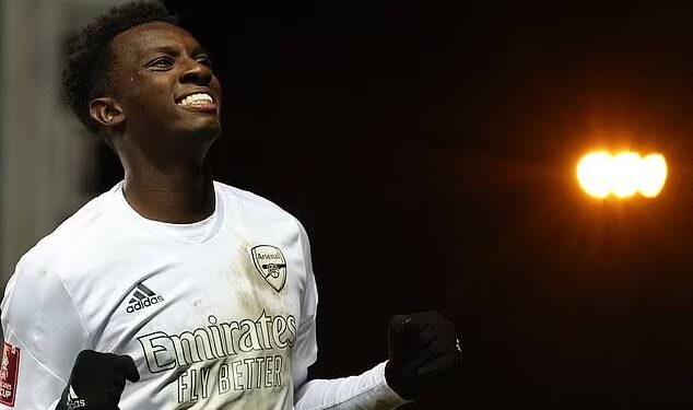Arsenal legend Ian Wright heaps praise on Eddie Nketiah after brace against Oxford United