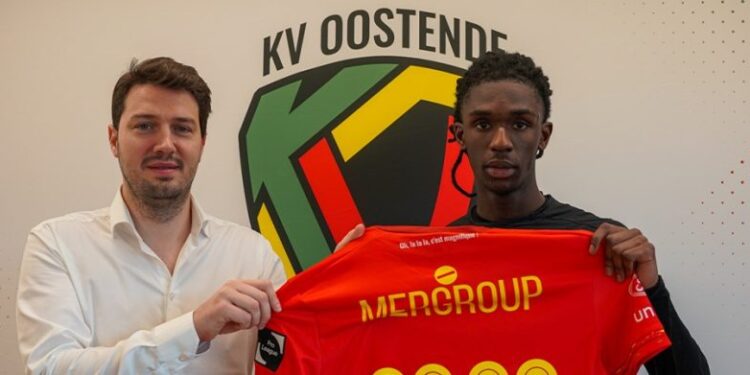 Ghanaian teenager Pierre Dwomoh joins KV Oostende on loan from Royal Antwerp