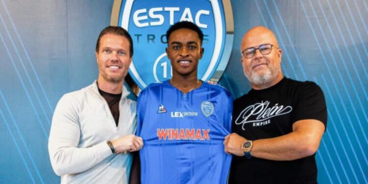 French side Troyes unveils Ghana youngster Henry Oware