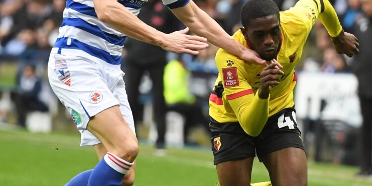 Ghanaian budding attacker Michael Adu-Poku makes Watford debut  in Emirates FA Cup defeat to Reading