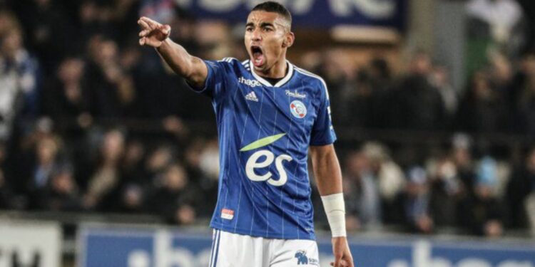 Ghana’s Rock-Solid Center-back Alexander Djiku provides assist against Lens for Strasbourg