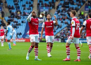 Ghana striker Antoine Semenyo on target as Bristol City draw against Coventry