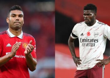 BIG DEBATE: Jonathan Mensah picks Partey over Casemiro as best DM in English Premier League