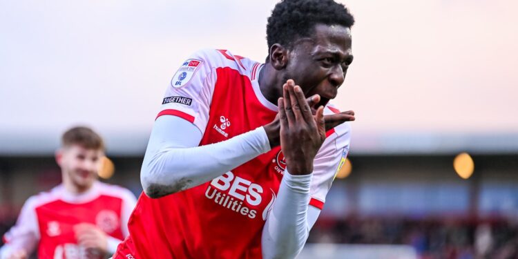 Ghanaian midfielder Brendan Wiredu on target as Fleetwood Town suffer home defeat to Oxford United