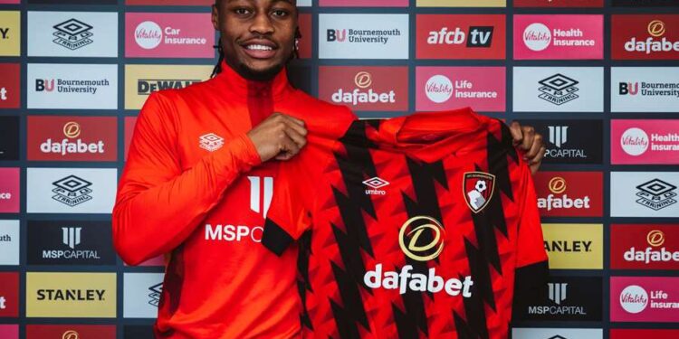 Bournemouth new boy Antoine Semenyo becomes SEVENTH Black Stars player in the Premier League
