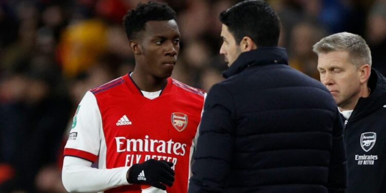 ‘We all missed playing in European football last season’ – Arsenal forward Eddie Nketiah