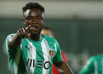 Ghanaian forward Abdul-Aziz Yakubu makes it Seven goals, Three assists in Liga Portugal for Rio Ave
