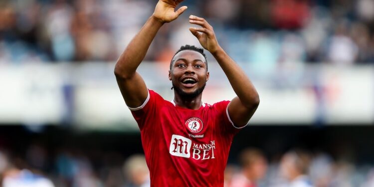 Semenyo elated with goal against Coventry