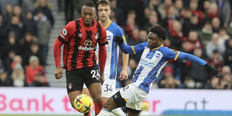 Antoine Semenyo delighted to make Premier League debut for Bournemouth