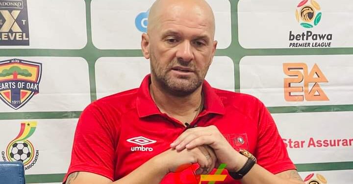 “We Need Supporters, Not Fans”- Hearts of Oak Trainer Slavko Matic