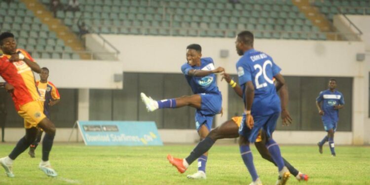 Ghana Premier League: RTU 1 – 0 Hearts – Former Phobian Umar Manaf breaks Phobians heart with a superlative strike