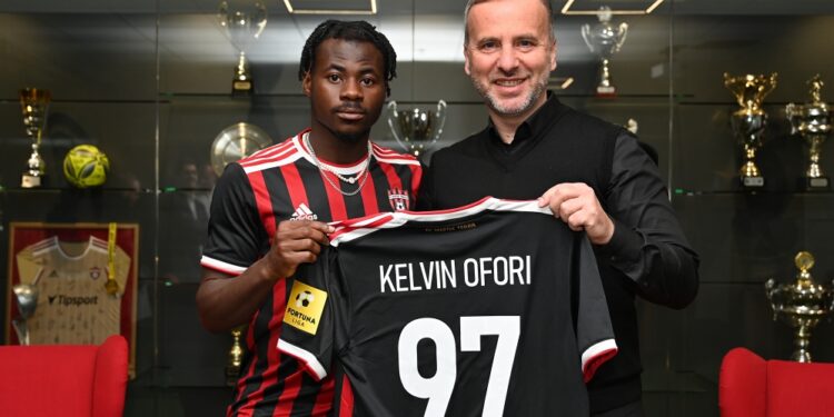 Ghanaian midfielder Kelvin Ofori signs for Spartak Trnava