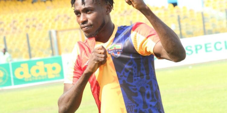 Ghana giant Hearts of Oak unveil New signing Kwabena Anane