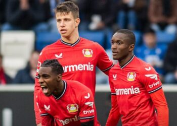 Ghanaian Jeremie Frimpong provides two assists as Leverkusen beat Hoffenheim on the road