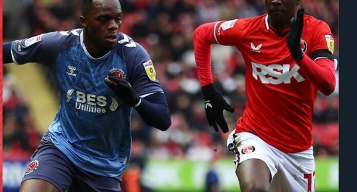 Ghanaian attacker Jesurun Rak-Sakyi scores ninth goal for Charlton Athletic at home to Fleetwood