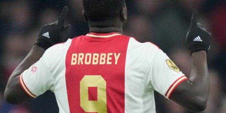 Video: Watch Ghanaian forward Brian Brobbey’s 11th Eredivisie goal for Ajax