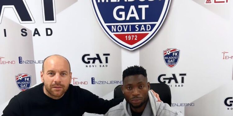 Emmanuel Hackman signs for Mladost Lucani