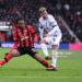 Ghana forward Antoine Semenyo features in Bournemouth slim win against Liverpool 