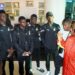 Black Meteors lands safely in Algiers ahead of Algeria clash [PHOTOS]