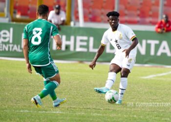 Midfield-gem Dominic Nsobila shines again in Ghana colours