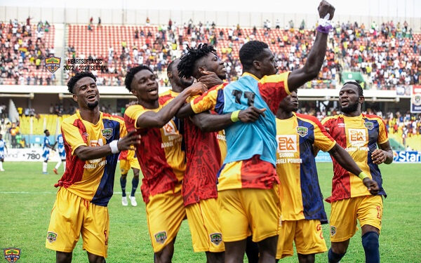 Check out Hearts of Oak’s 20-man squad for Accra Lions today; Goalkeeper Richmond Ayi dropped