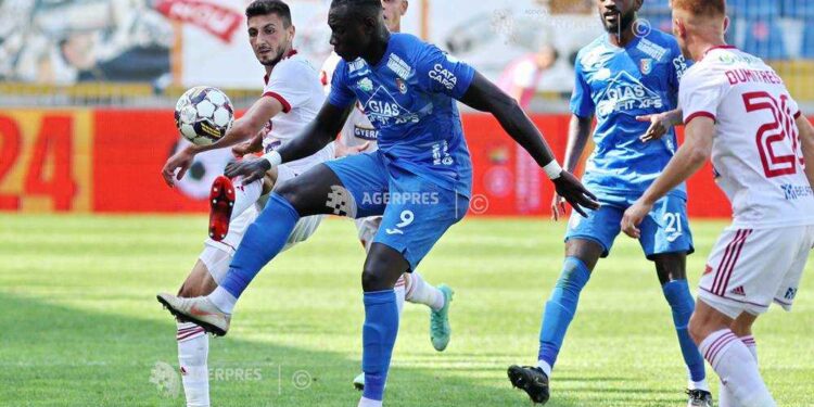 Ghanaian striker Godberg Barry Cooper nets fifth league goal of the season in Romania