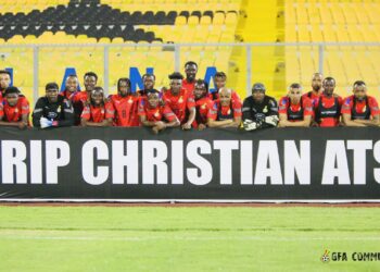 2023 AFCONQ: Black Stars players pay final respect to Christian Atsu ahead of Angola clash