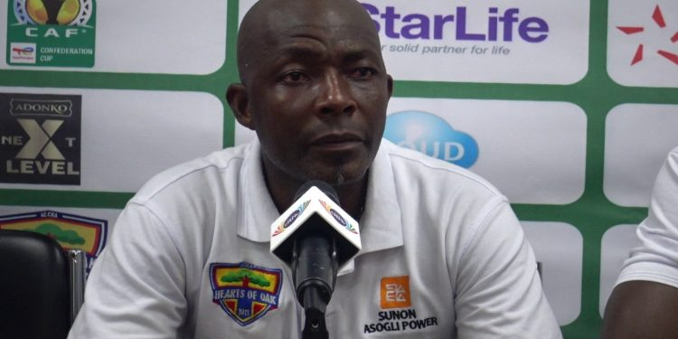 ‘We didn’t play badly’ – Hearts coach Ocloo after 3-0 defeat at Karela