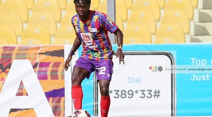 Samuel Inkoom salutes Hearts of Oak teammates after hard-fought win over Kotoku Royals