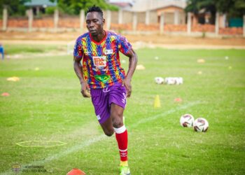 AFCON 2023: Hearts of Oak striker Yassan Ouatching gets CAR national team call up for Madagascar doubleheader