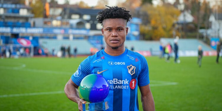 Nigerian striker Gift Orban attracting interest from AC Milan, Napoli