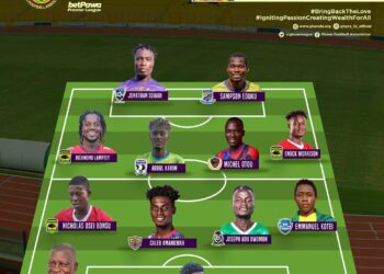 Four Kotoko players, one Hearts star named in Ghana Premier League Team-Of-The-Week